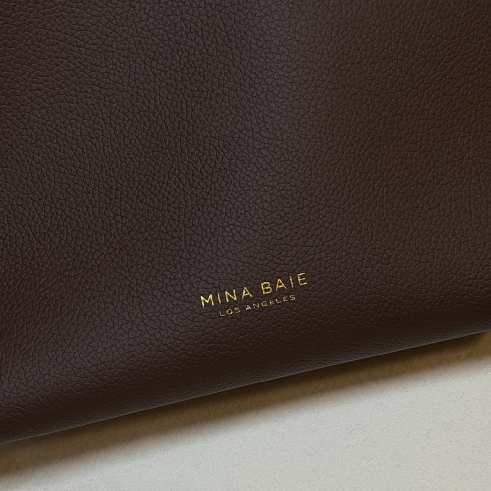 Mina Baie Brown Leather Women's Bag